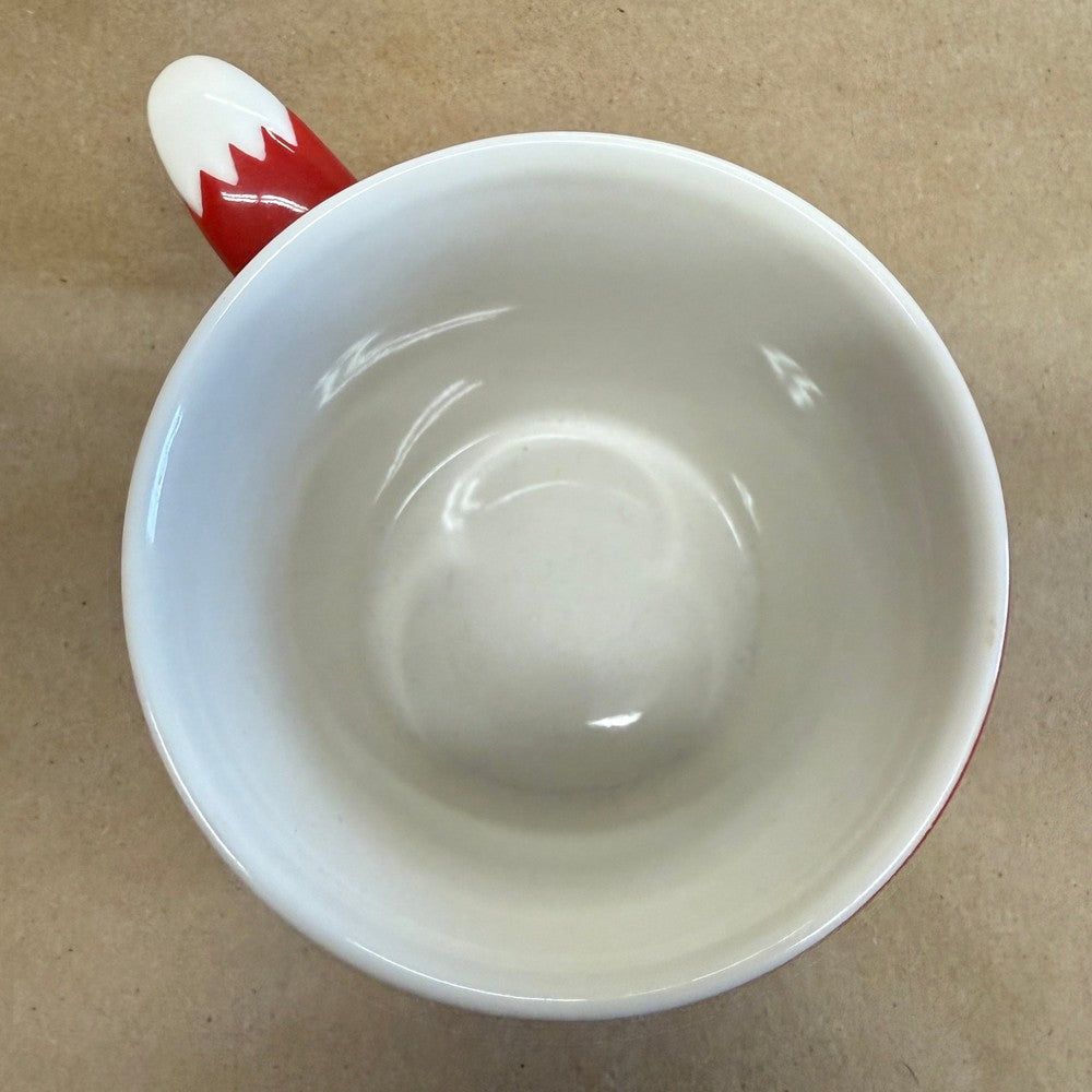 Starbucks Red Fox Tail Handle Holiday Collection Mug-2016